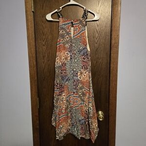 Miami Bohemian Multicolor Sleeveless Dress